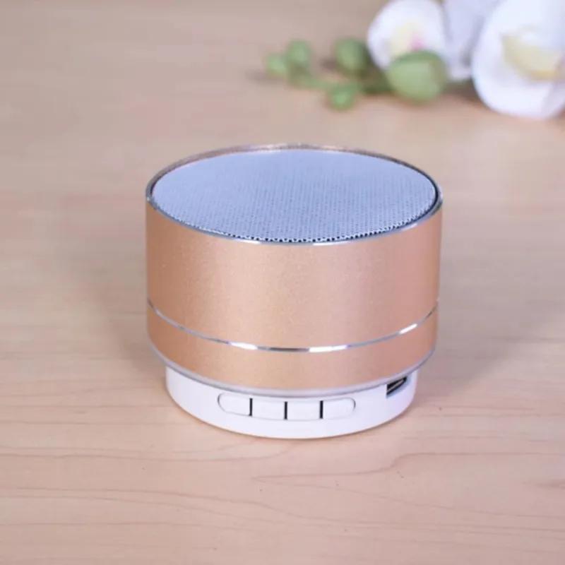 Tragbarer kabelloser Bluetooth-Lautsprecher - Mini-Outdoor-Lautsprecher mit TF-Karte, HD-Sprache & Schockbass (A10 Modell)