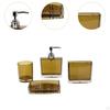 4 Pieces Cup Toothbrush Holder Set Soap Dispenser Organizer Toiletries Storage Bathroom Accessories
