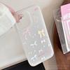 Sweet girl bow for apple 16 mobile phone case iphone17promax lanyard 14 silicone 13 soft 11