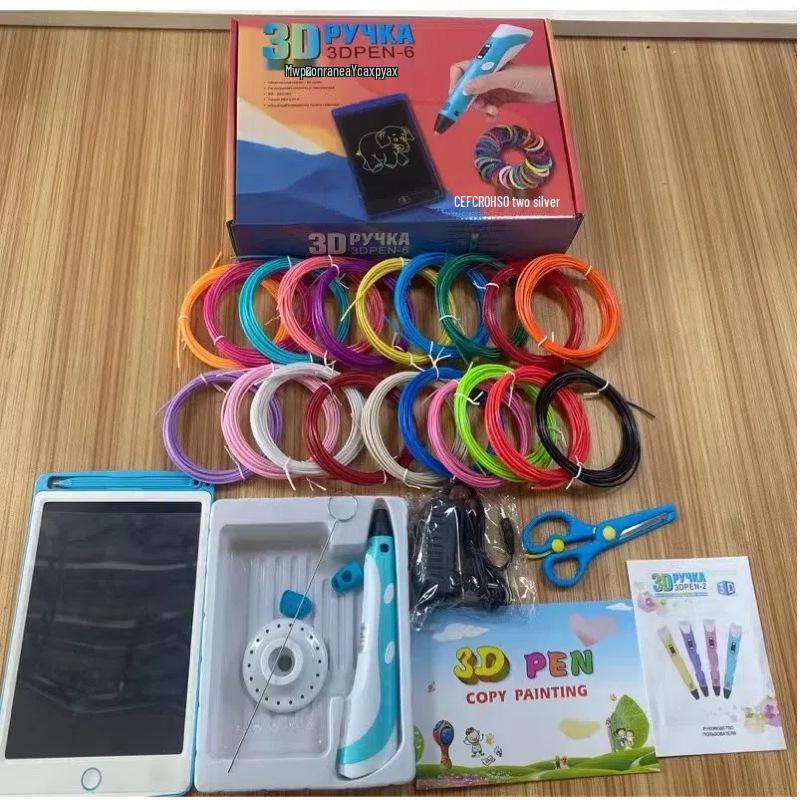 3D Printing Pen with Room Temperature Stereoscopic Feature - Sixth Generation High-End Handwriting Board