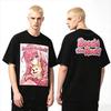 2026 Lato Gorąca Wyprzedaż Anime Bocchi The Rock Koszulka Y2K Unisex Gotycka Okrągły Dekolt Streetwear Koszulka Z Nadrukiem Okrągły Dekolt Casualowa Koszulka