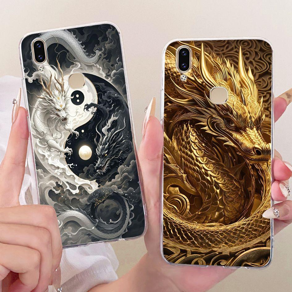 Case For Vivo V9 1723 Cover V9 Youth 1726 1727 Cartoon Soft Silicone Clear Funda For Vivo Y85 Y89 Z1 Z1i Cases VivoV9 V 9 Bumper