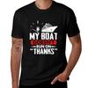 My Boat Doesnt Run On Thanks Funny Boating Tshirt Plus Size Summer Casual Tshirt