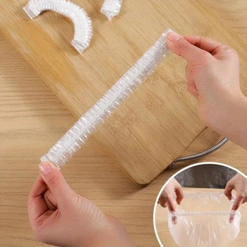 Jednorázové sáčky na potraviny Kryt na potraviny Plastový obal Elastická přilnavá fólie Víko Kuchyňský organizér Uskladnění Organizace Domácí Zahrada