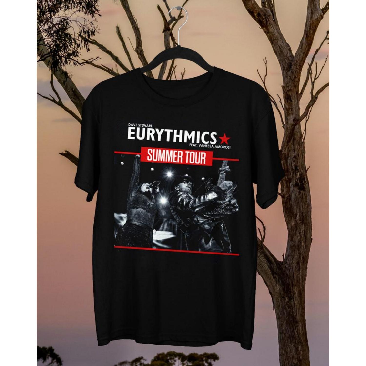 

NEW Eurythmics 2025 Tour T Shirt Gift For Fan All Size S-5Xl Unisex T-Shirt XXXXXL