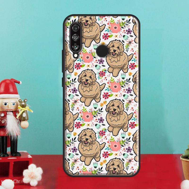 Cartoon Poodle Dog For Huawei Nova 9 10 SE 12i 12s 11i 8i Y90 Y60 Y70 Y72 Y73 Y61 Y91 P60 Pro P30 P40 Lite Case