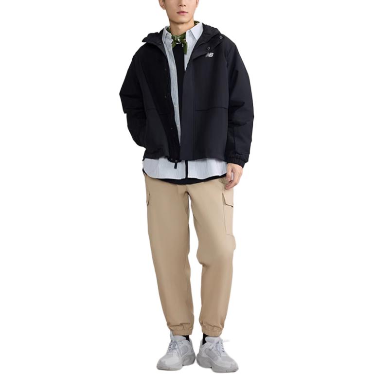 New Balance Jackets & Coats Men s Black AMJ43364-BK