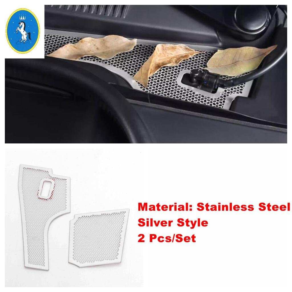 Auto Front Hood Dust Cover Filter Proof Decor Frame Interior Accessories Cover Intake Port For Geely Zeekr 001