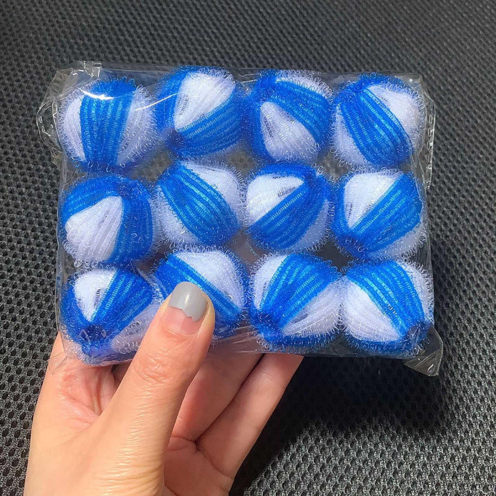 

Нейлоновый шарик для чистки, шарик для стирки, препятствующий запутыванию, впитывает волосы, физический дезактивирующий шарик для стирки One Size синий