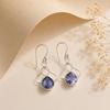 Iolite Gemstone Silver Drop/Dangle Earrings 925 Sterling Silver Women's Jewelry For Gift EE-2-9