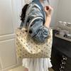 Fashion trend shoulder handbag new casual personality large capacity tote bag simple underarm commuter bag