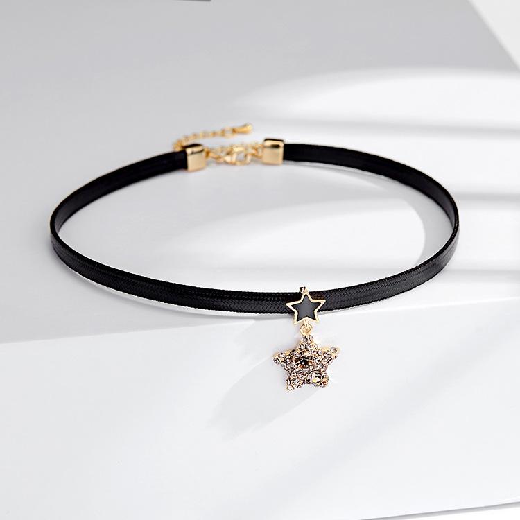 Kort, Personlig Kragebenskjede, Enkelt Halskjede, Elegant Designkrage