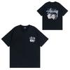 Camiseta de Algodón Streetwear para Hombre y Mujer Corte Holgado Manga Corta Camiseta Gráfica Casual Unisex Cuello Redondo