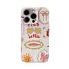 Ciao Bella Italian Motifs Phone Case for IPhone 17AIR 16E 16 15 14 13 12 11 17 Pro Max Plus Double-layer Back Cover