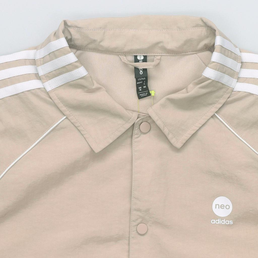 adidas Men's Casual Shirt Jacket Khaki