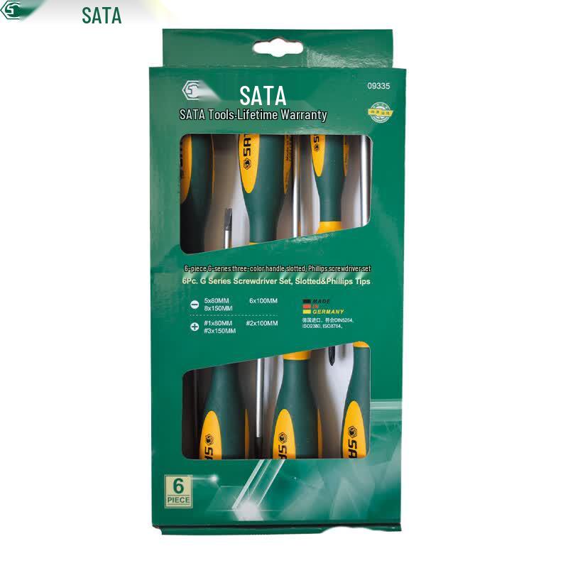SATA G-Series Screwdriver Set 6-piece