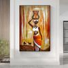 African Women's Art Posters and Abstract Canvas Prints for African Girls
