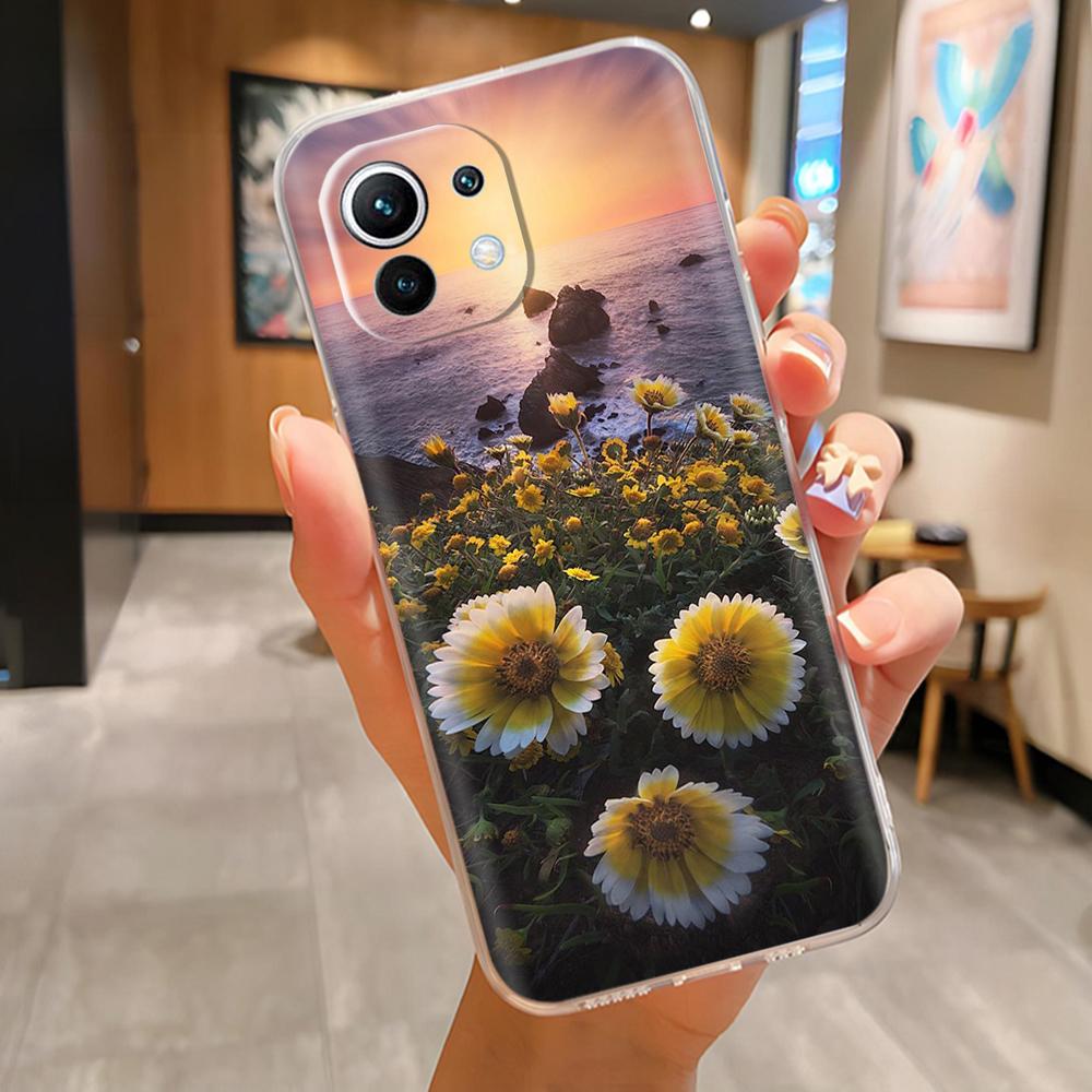 For Xiaomi Mi 11 Lite 5G Case Phone Cover Protection Back Cases For Xiaomi Mi 11 Lite 5G NE Silicone Casing  Mi11 Lite Fundas