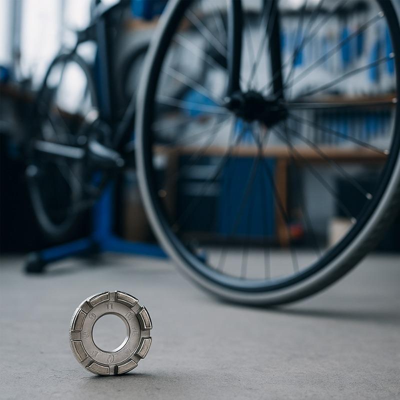 Bicycle Spoke Wrench Bicycle Spoke Nipple Cycling Tools 8-Way Wrench For Bicycle Maintenance Steel Wheels Tool Mtb Accessories