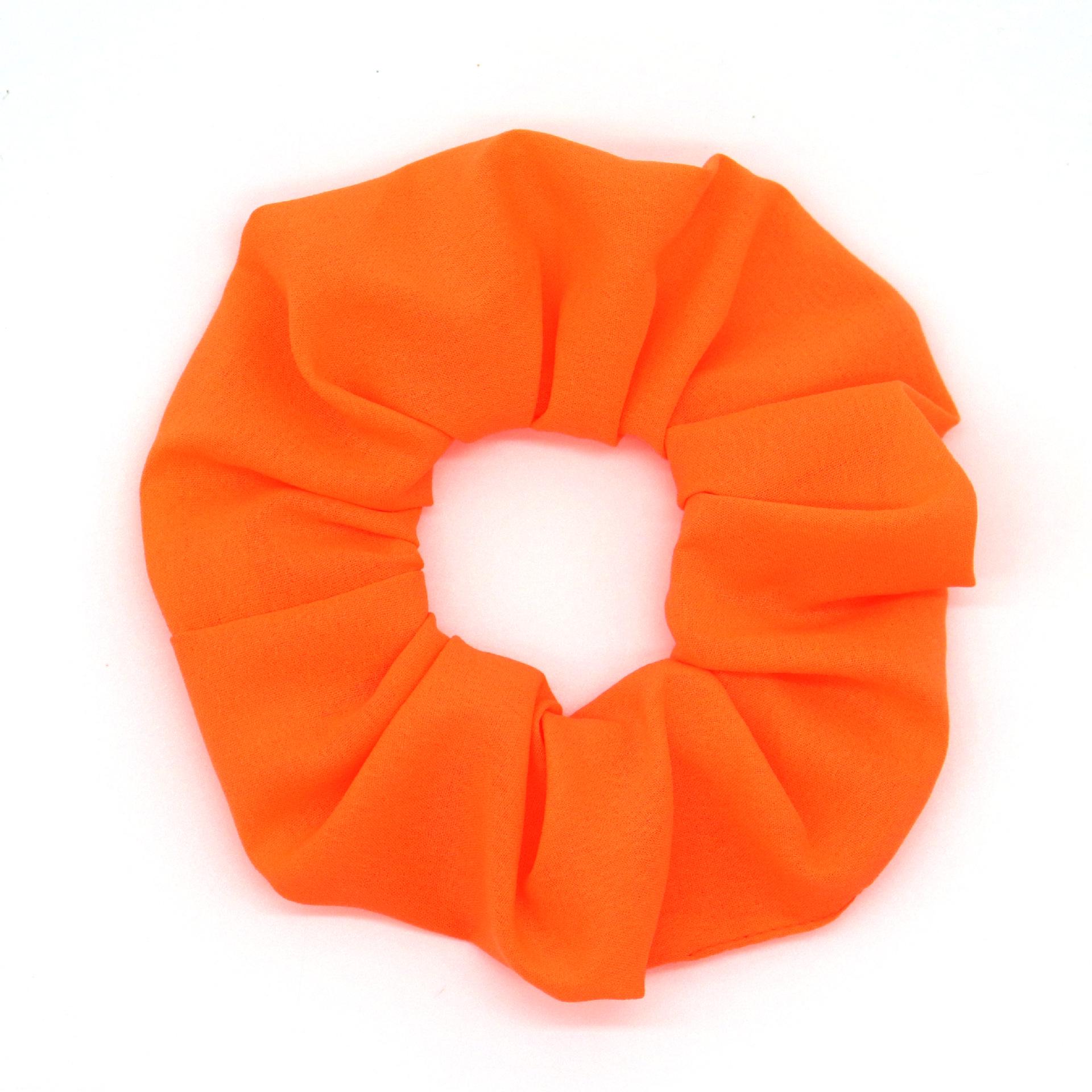 

Флуоресцентный шифон однотонный эластичный скраб для волос