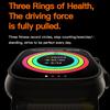 T800 Ultra 1.99 pollici Cinturino in Silicone Blu Oceano Smartwatch Supporto Frequenza Cardiaca / ECG