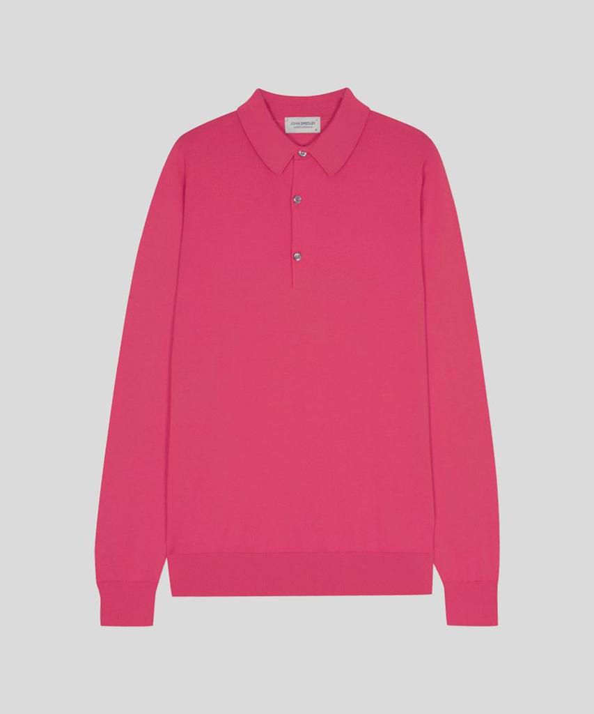 Jonseumedeulli Bradwell Sea Island Cotton Long Sleeves Polo Shirt Seasonal 11 Colors (A Type)
