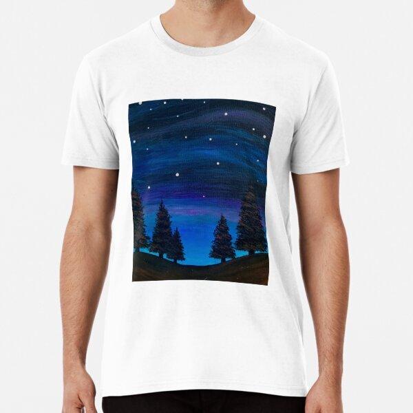 snowy forest T-Shirt L