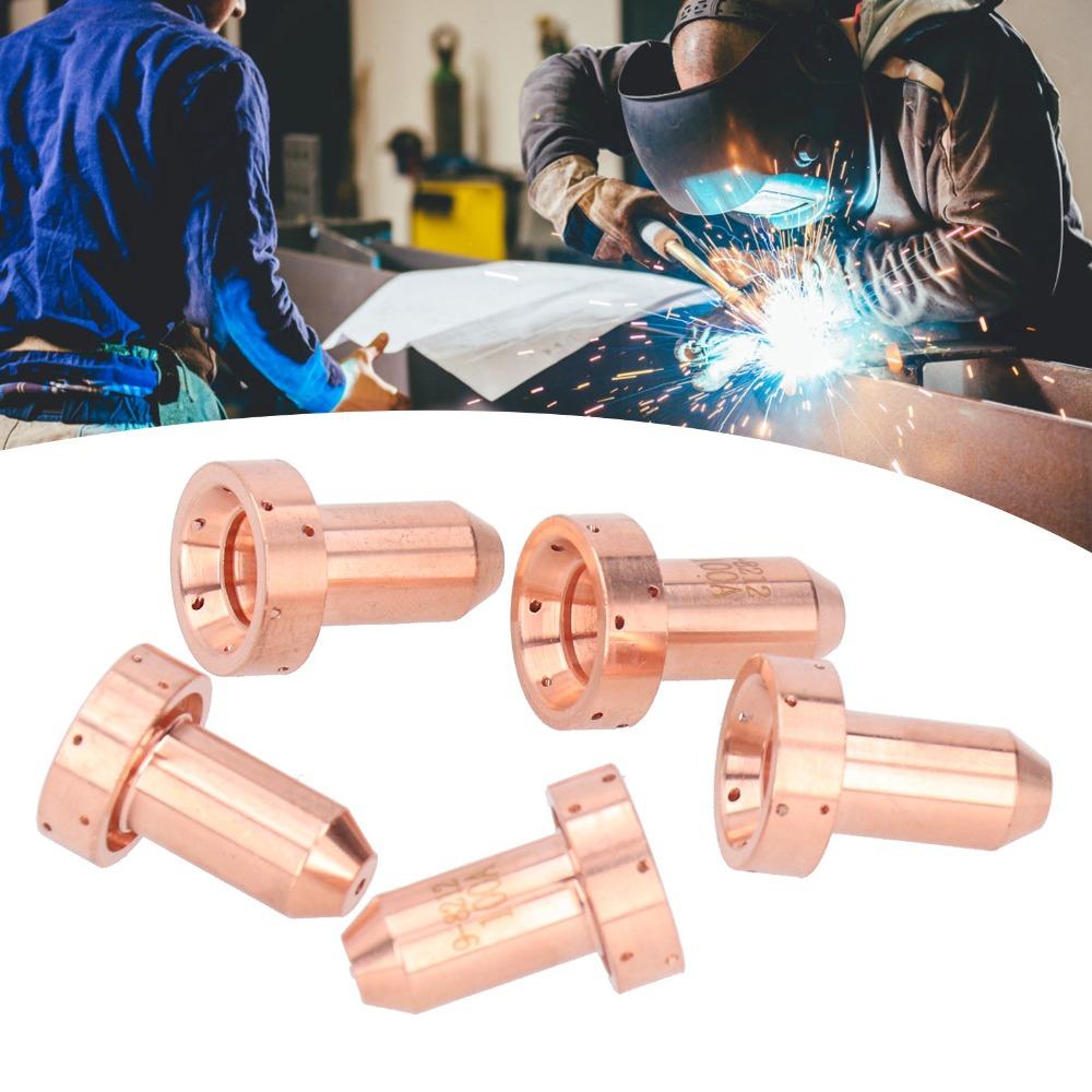 5pcs 9-8212 Plasma Cutter Nozzle Copper Plasma Welding Accessories For Cutting Torch