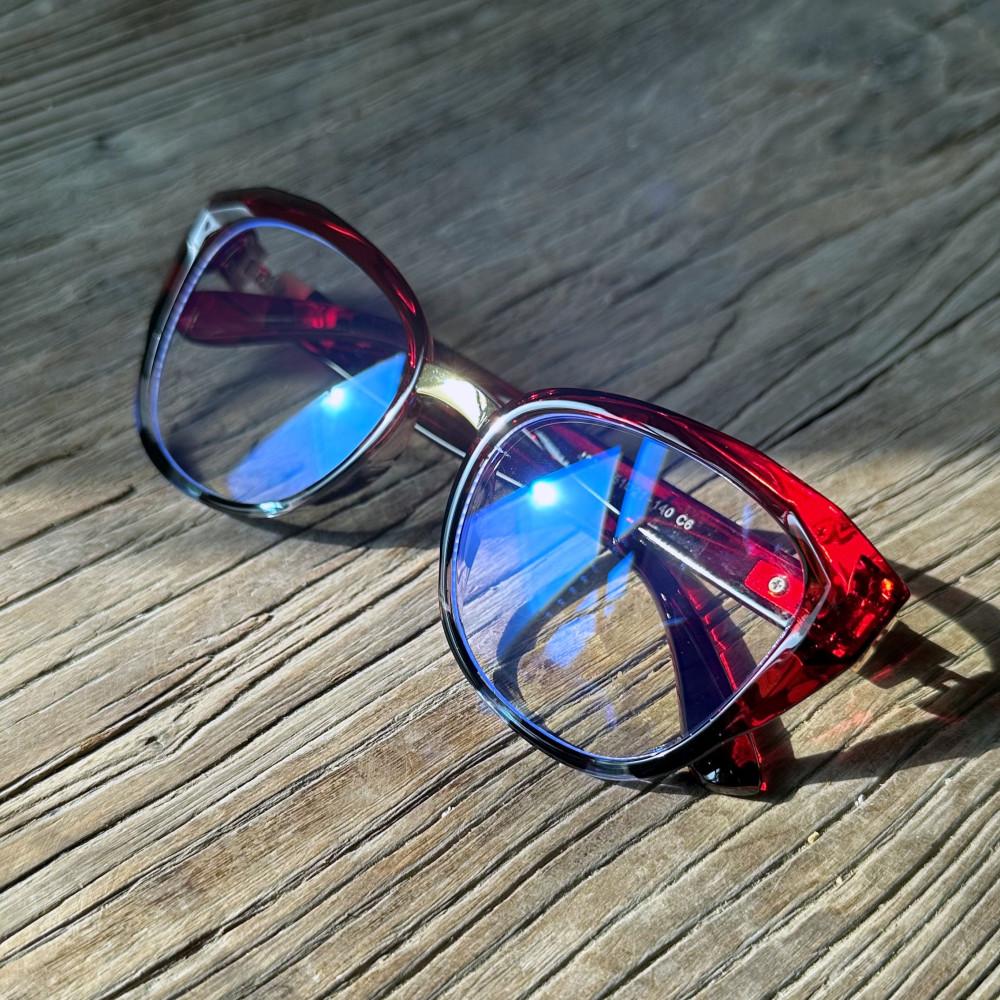 New Fashion Anti-Blue Light Reading Glasses Women Men Optical Computer Glasses  Black Cat Eye Glasses Frame