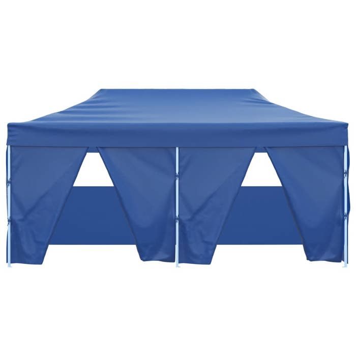 VidaXL Tente de Réception Pliable avec 4 Parois Tonnelle de Jardin Tonnelle de Patio Pavillon de Terrasse Auvent d'Extérieur 48865