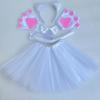 Cats Costume Set Includes Cats Tail Headband Bowtie Glove Skirt Halloween Catgirl Dress up Outfit for Kid Women Cosplay