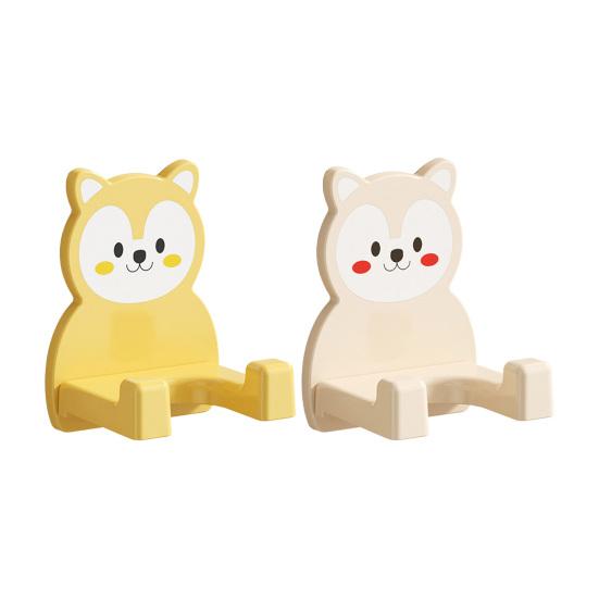 Hårtorkförvaringsställ Starkt Självhäftande Baksida Väggmonterad Badrumshylla Vattentät Halkfri Design Tandborstställ