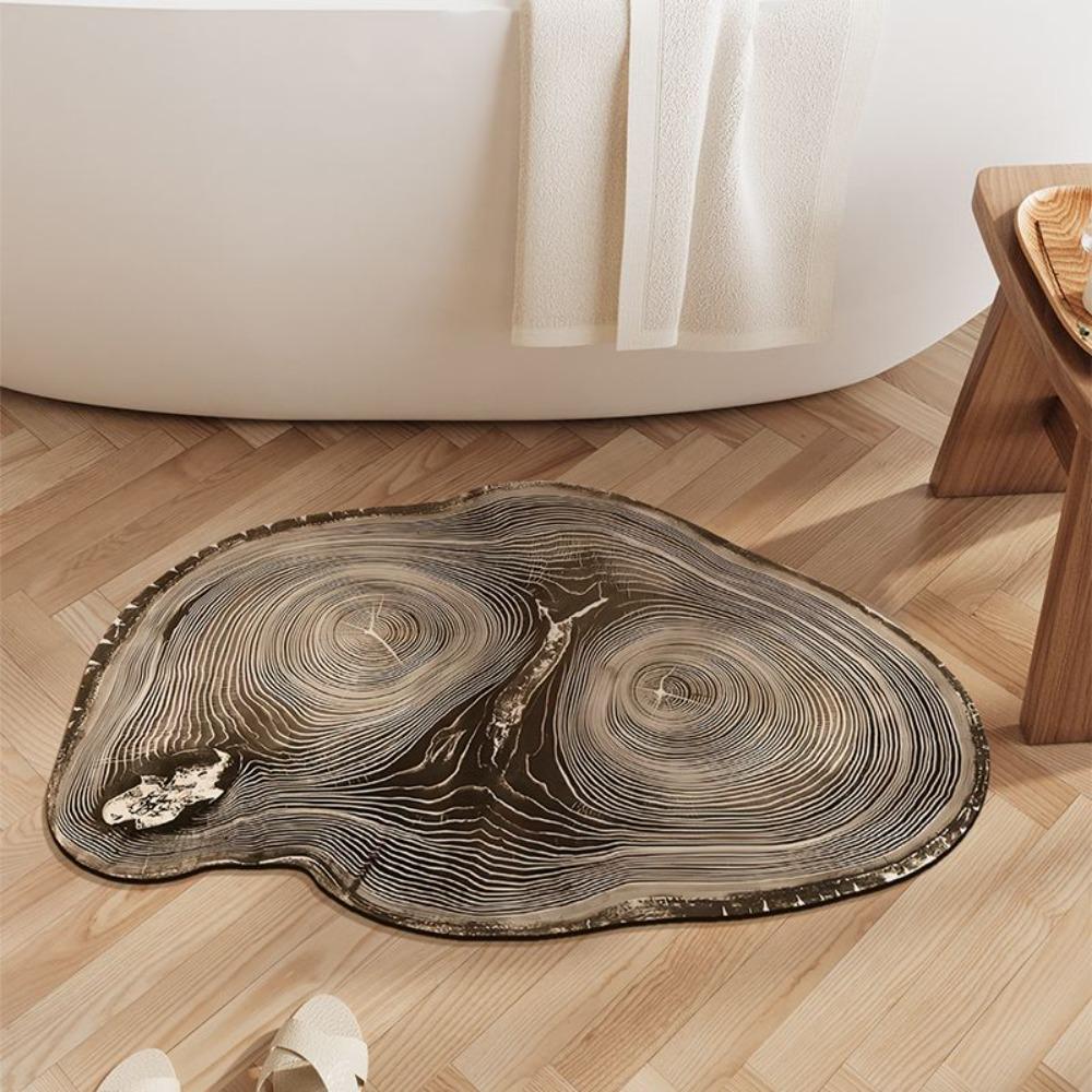 

Quick-drying Non-slip Floor Mat Bathroom Absorbent Mat Toilet Diatom Mud Foot Mat Bath Toilet Carpet Home Decoration 40x60cm