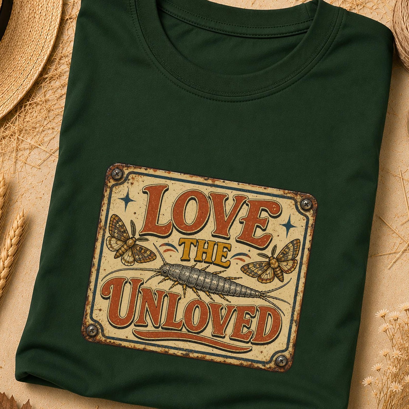 Love The Unloved T Shirt, Gift For Him, Love The Unloved T Shirt, Unwearable Shirts, Gift For Her, Love The Unloved Bug Shirt, Ladybug Shirt S