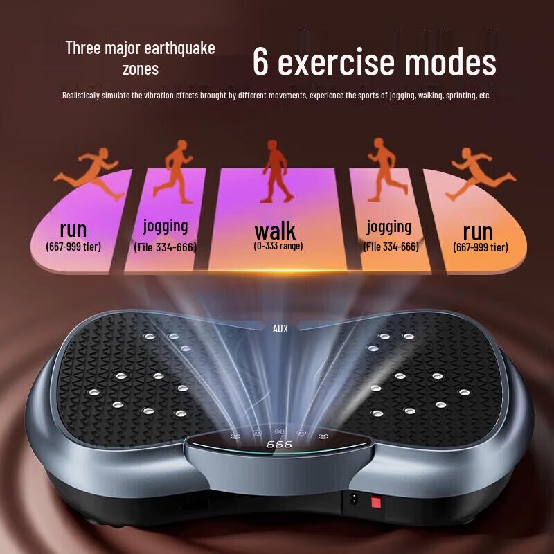 AUX Slimming Massager with Magnetic Acupressure and LCD