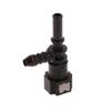 7.89 ID6 Auto Car Fuel Line Bundy Tee Hose Coupler Nylon Motorcycle Hose Coupler Quick Release Connect Connector Car Accessories