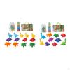 Dinosaur Learning Toy Double Sided Matching Game Travel Birthday Gift Outdoor Preschool