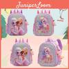 Elsa Unicorn Cartoon 3d Hard Shell Backpack For Children With Lightweight Design For Kindergarten