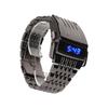 Alloy Watch LED Digital Display Quick Release Fashionable Men Watch for Daily Business