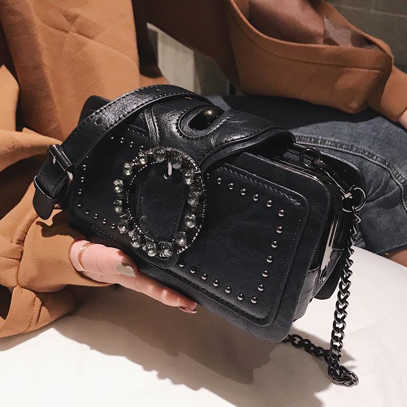 2025 Trendy Retro Chain Small Square Crossbody Shoulder Bag for Women