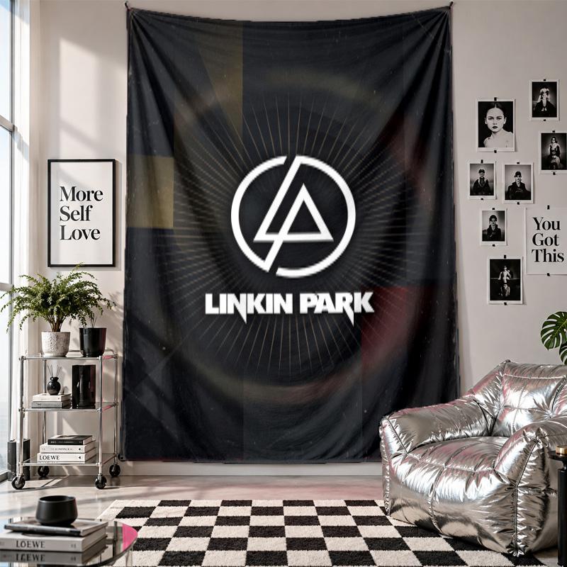 Linkin Park Wall Tapestry Home Decor Wall Hanging Cloth for Bedroom Living Room Background