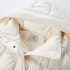 Xiangying Women's Petite Winter White Duck Down Short Jacket