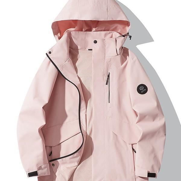 Spring and Autumn New Jacket Men's Outdoor Sports Mountaineering Windproof Waterproof Hooded Jacket