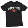 2025/Herren Vietnam T-Shirt Vietnamesische Flagge Wappen T-Shirt Unisex T-Shirt