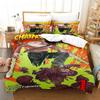 Chainsaw Man Bedding Set Single Twin Full Queen King Size Bed Set Aldult Boys Bedroom Duvet cover Sets 3D Print Anime Game
