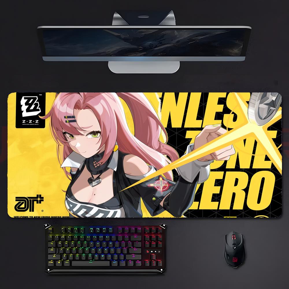 Gamecharacter Cool Zenless Zone Zero Nicole Demara Mouse Pad Mousepad Large Gaming Lockedge Thickened Pc Table Desk Mat
