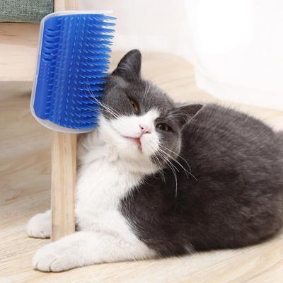 Katzenbürstenecke, Massagekamm für Katzen/Hunde, reibt das Gesicht mit einem kitzelnden Produkt, Dropshipping, neues Haustier-Reibespielzeug