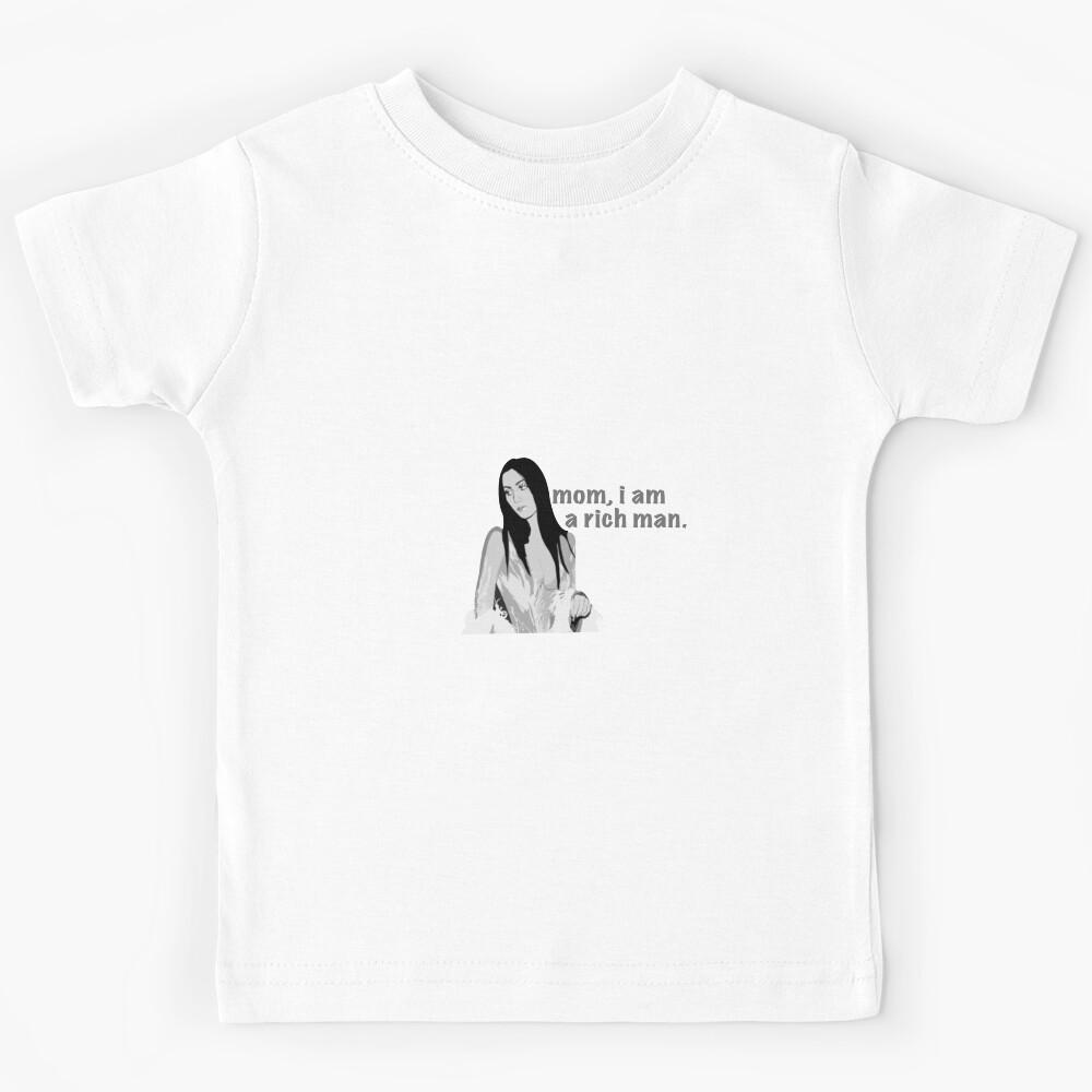 mom, I am a rich man Kids T-Shirt 140