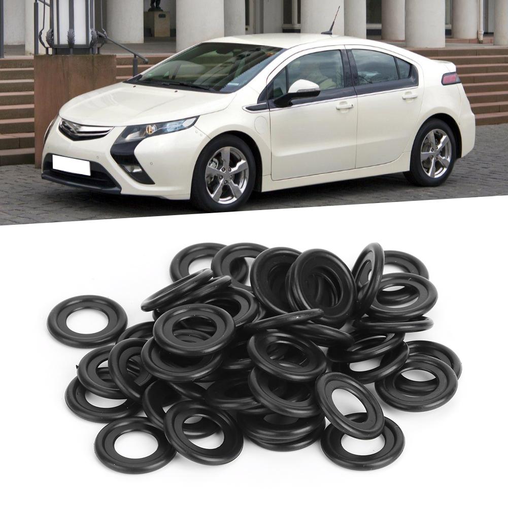 50pcs Oil Drain Plug Washer Seals Gaskets Rings 6525263536966 Fit for Opel Astra