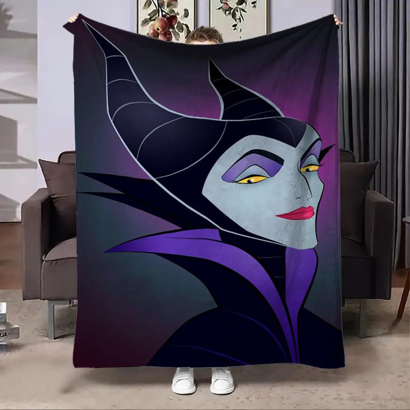 Disney Classici Cattivi Estate Inverno Bambini Adulti Coperta in Flanella Morbida Peluche per Bambini per Camera da Letto Viaggio Ufficio Divano Coperta